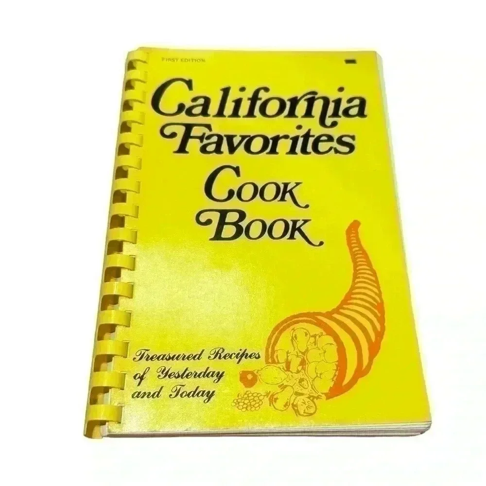1979 California Favorites Cookbook First Edition